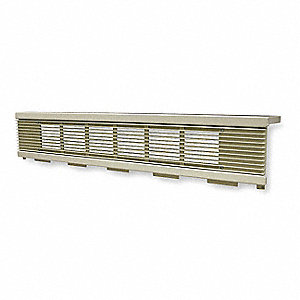 Qmark Cabinet Unit Heater Grille 32 3 16 Width 6 1 2 Height