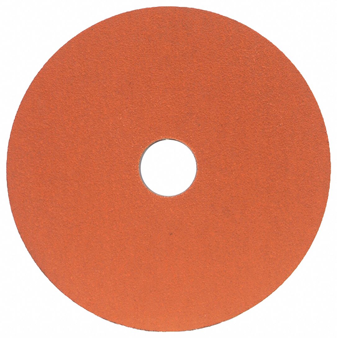 DISQUE FIBRE,GRAIN 50,4 1/2 PO DIA,60/PQ