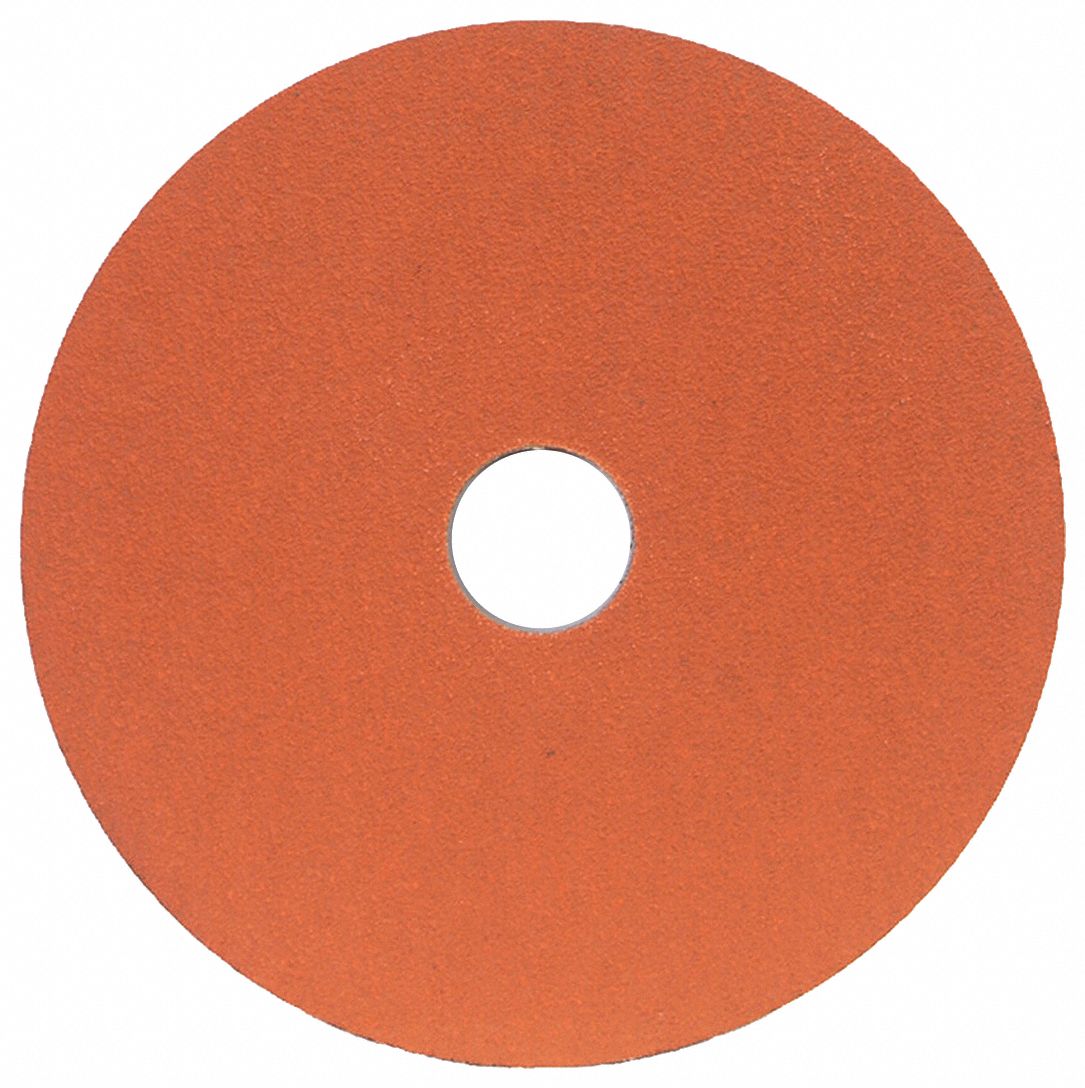 Fiber Disc: 7" x 7/8", Ceramic, 50 Grit, F980, 25 PK