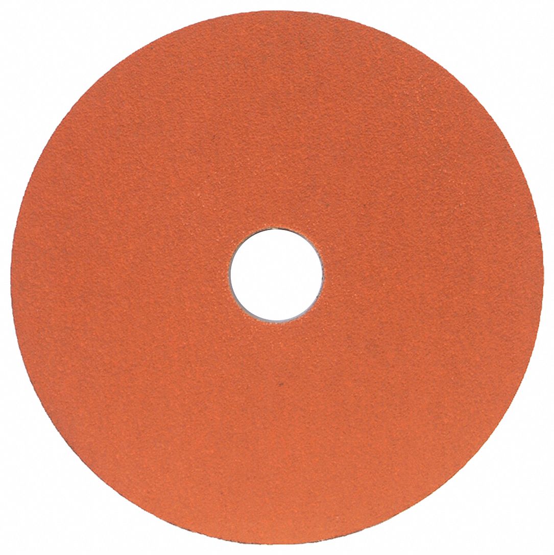 Fiber Disc: 5" x 7/8", Ceramic, 80 Grit, F980, 25 PK