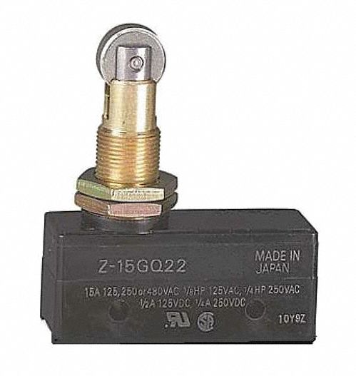 SNAP ACTION SWITCH, PLUNGER ACTUATOR, 1NO/1NC, SOLDER