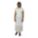DISPOSABLE BIB APRON, 12.5 MIL, 35½ IN L, TIE, SERGED SEAM, APRON, 100 PK