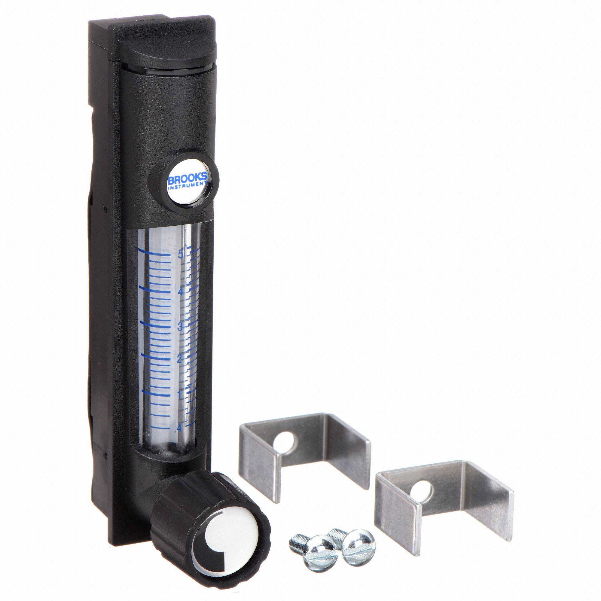 BROOKS 0.4 to 5 scfh Variable Area Mechanical Flowmeter 2KTU8