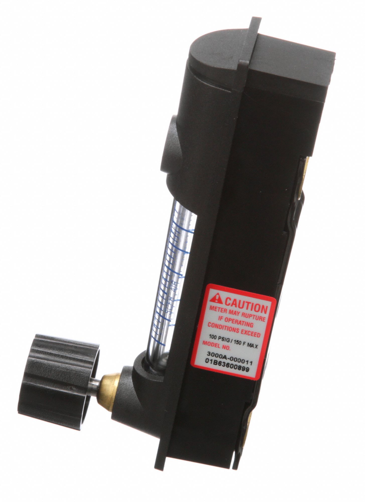 BROOKS 1 to 11 scfh Variable Area Mechanical Flowmeter 2KTX6