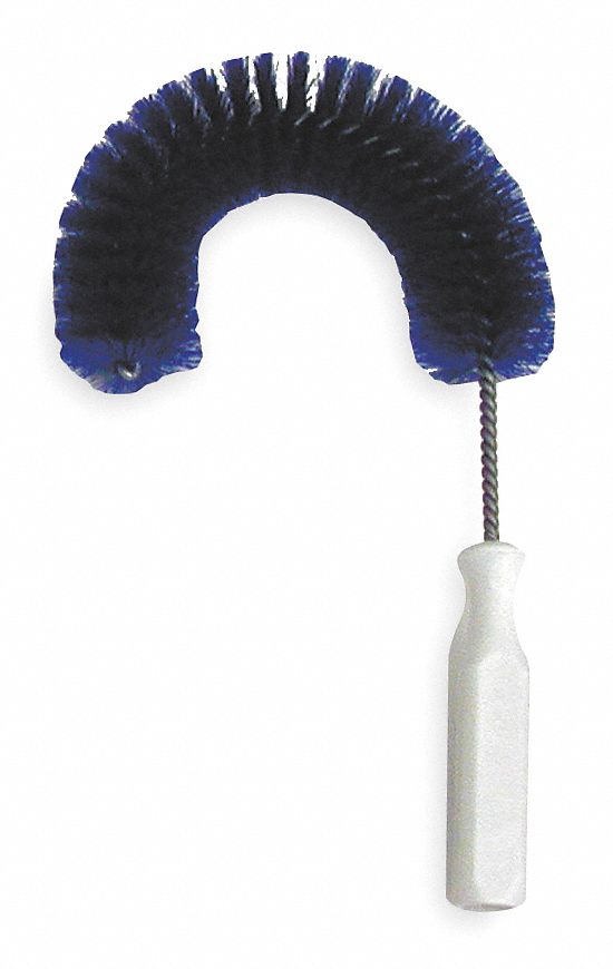 TOUGH GUY 11 1/2 in Polyester Hook Brush, 2 1/4 in Brush Dia. 2KU13