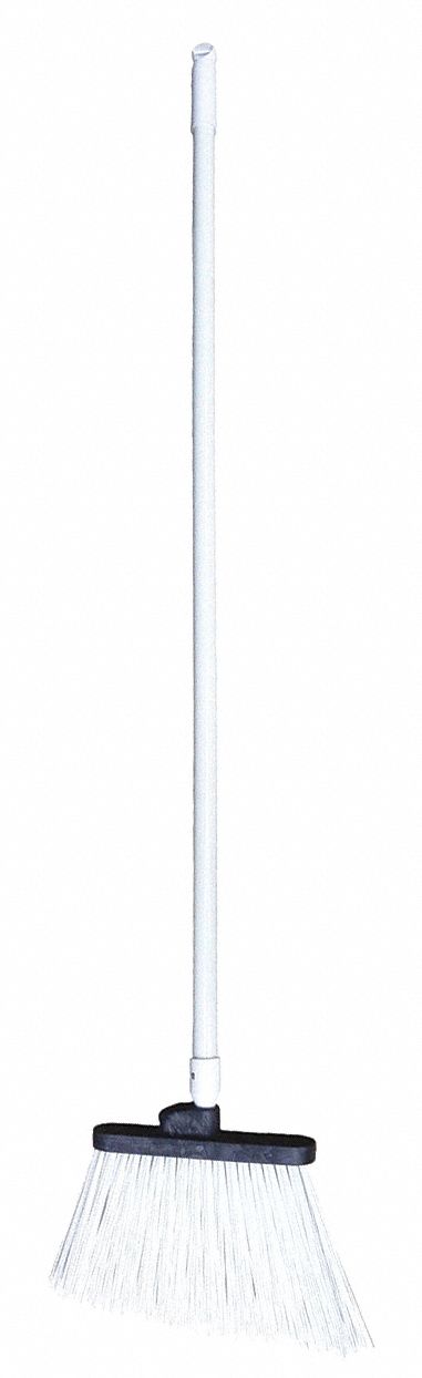 ANGLE BROOM,48 IN HANDLE L,12 IN FACE