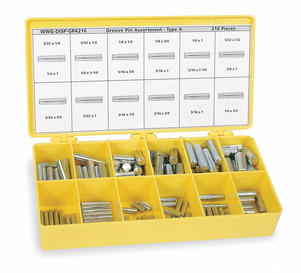 Grooved Pin Assortment