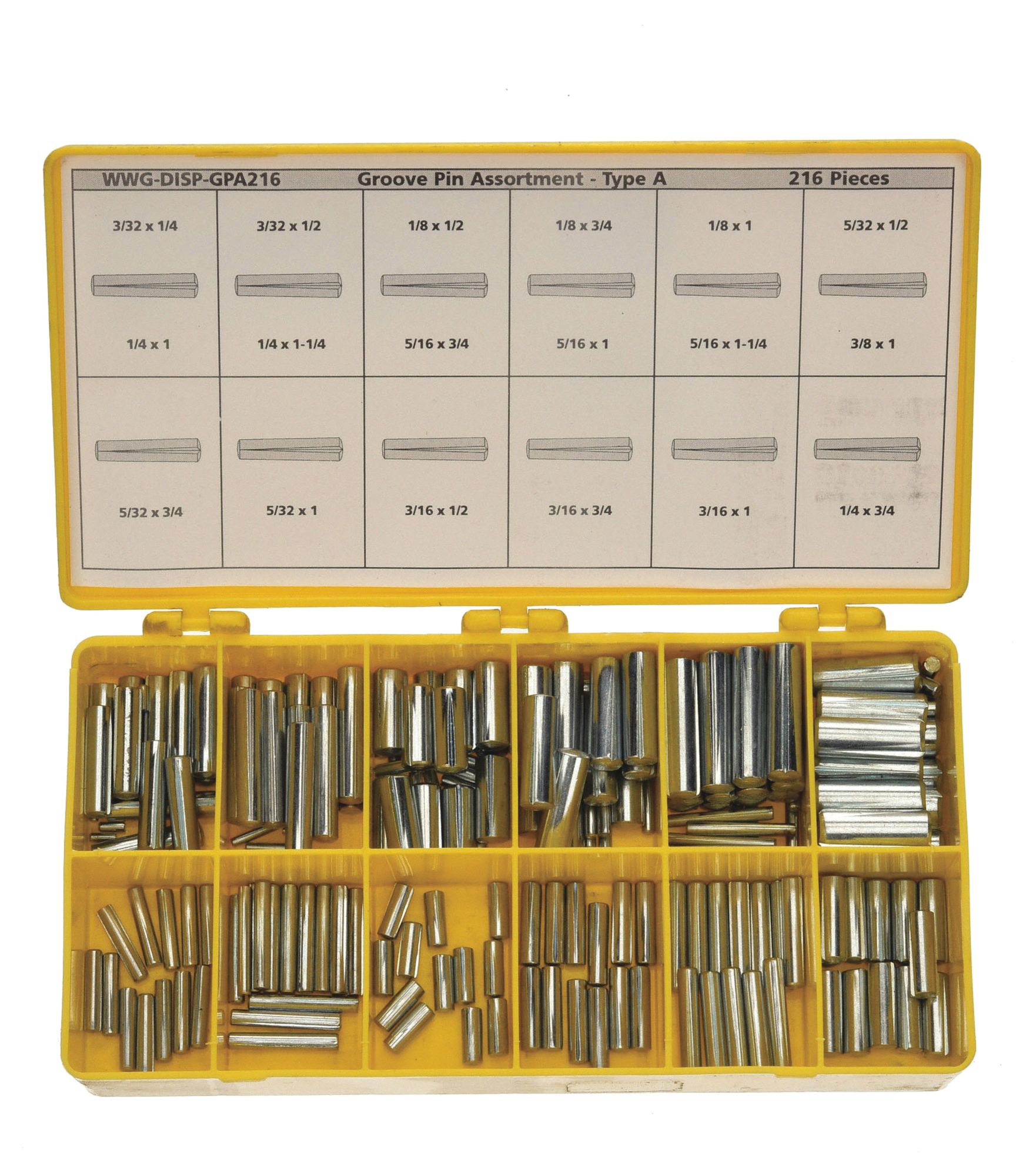 Grooved Pin Assortment Grainger