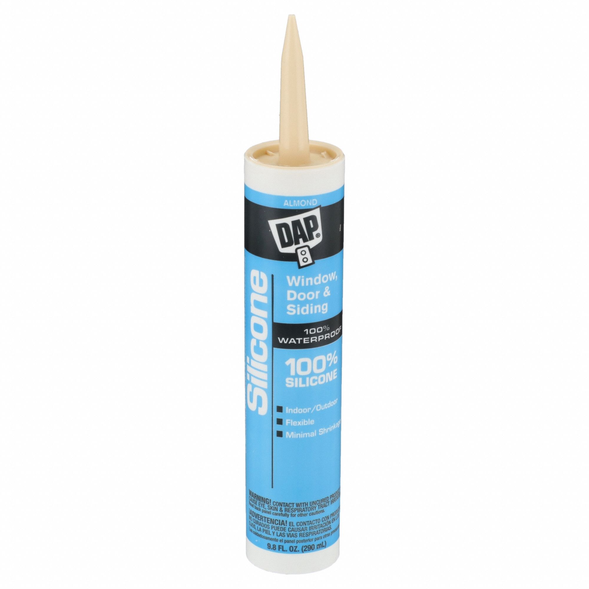 DAP, Window, Door & Siding, Almond, Silicone Sealant 2KVG18649