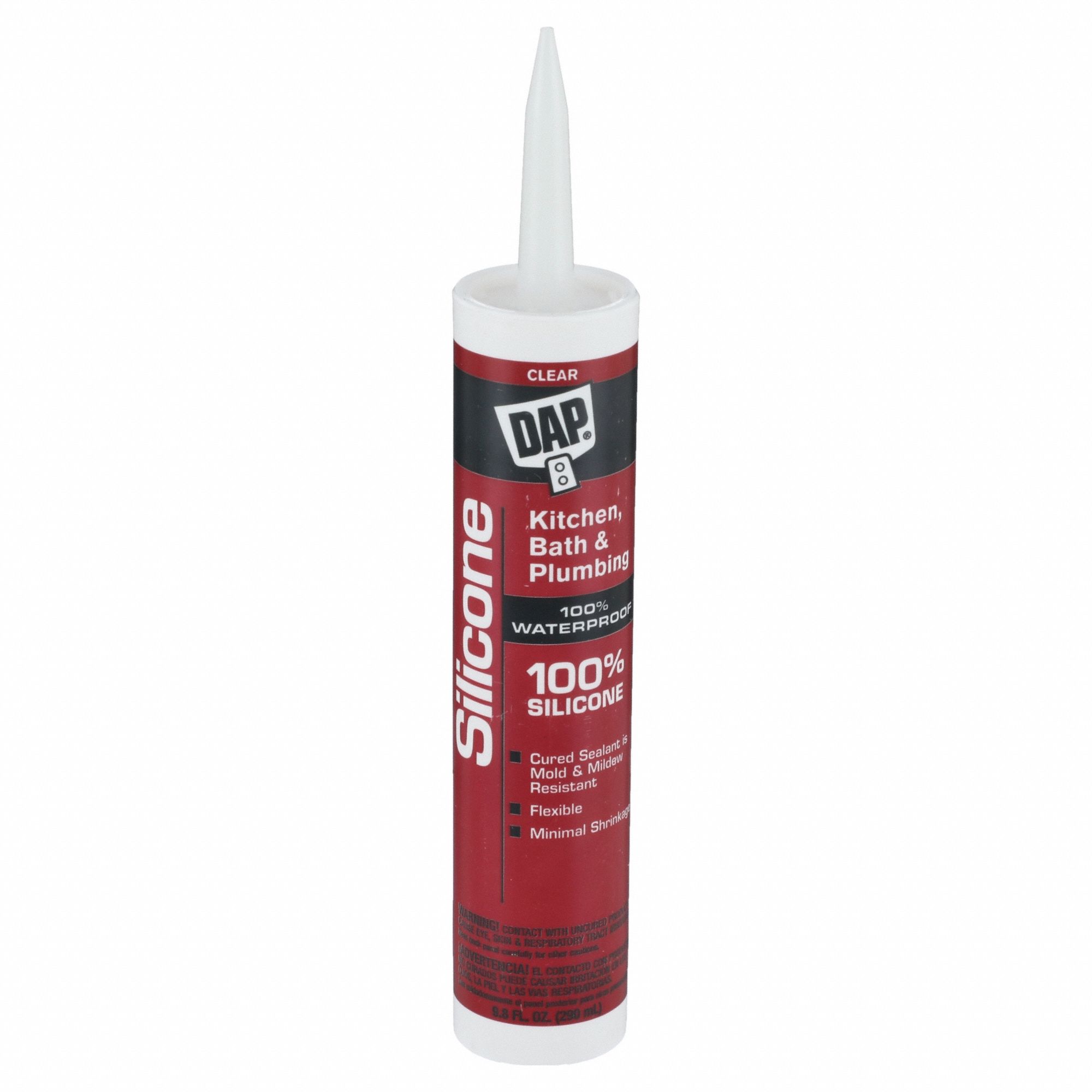 DAP, Kitchen, Bath & Plumbing, Clear, Silicone Sealant 2KVH68648
