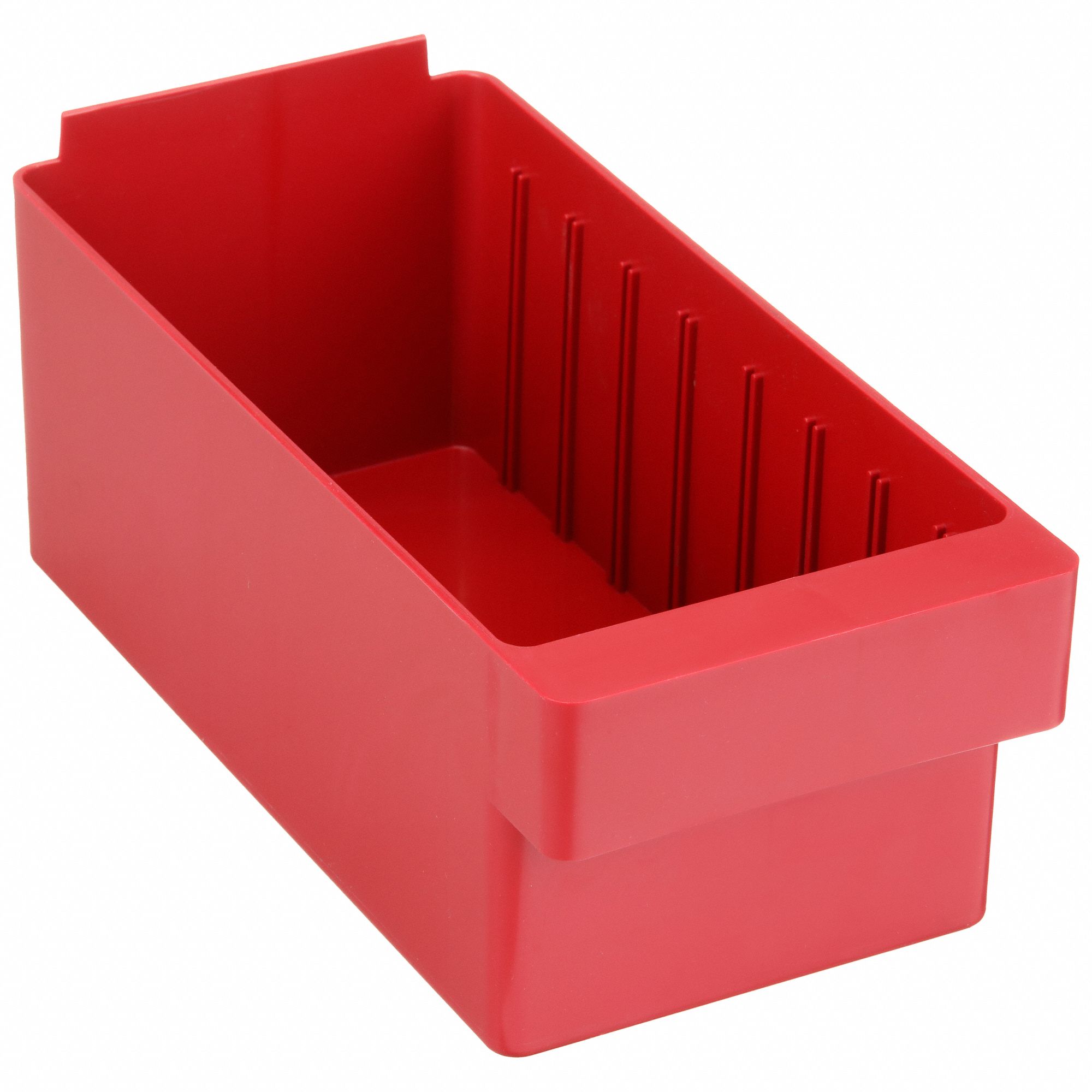 DRAWER BIN,11-5/8 X 5-9/16 X 4-5/8IN,RED