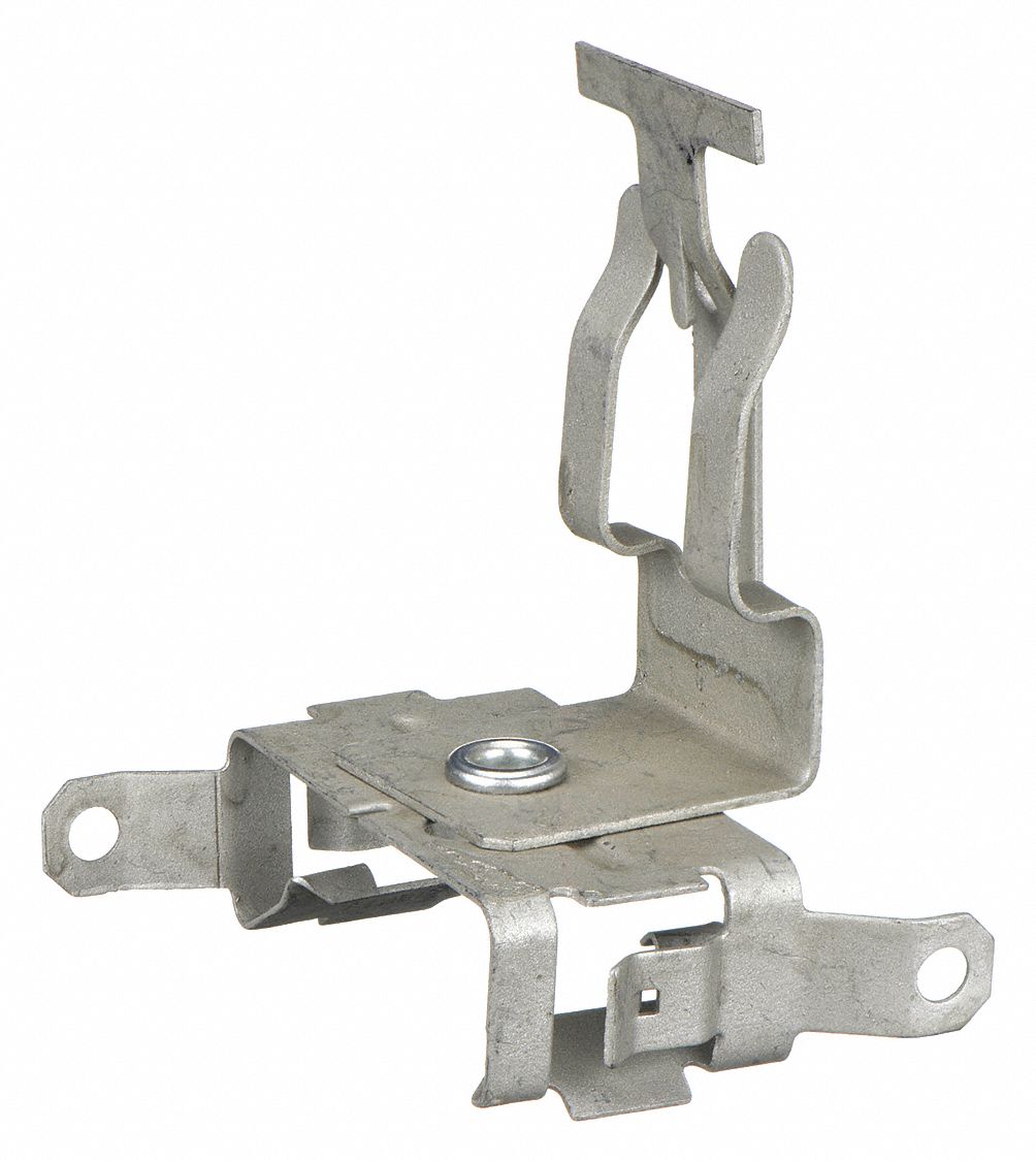 Erico MCS10024 Steel Cable Support Bracket With Flange Clip (3) 14-3 to (2)  10-2