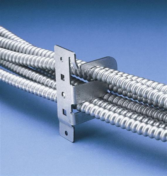 NVENT CADDY Conduit & Cable Attachment Brackets 14/3 AWG to 10/2 AWG, Steel 2KWX9MCS100