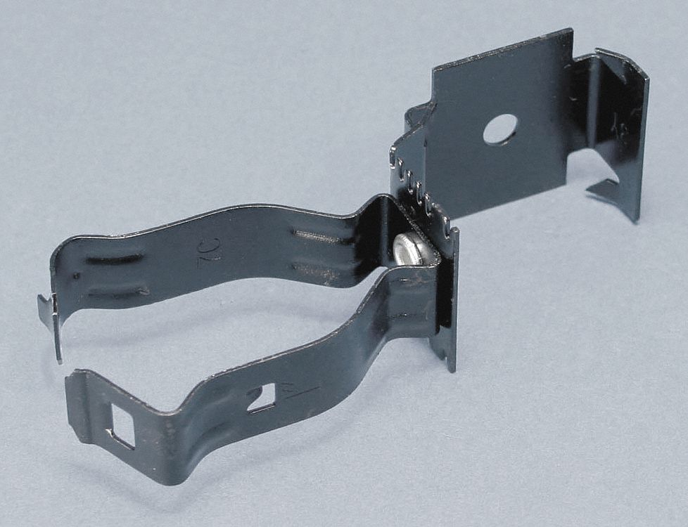 NVENT CADDY Conduit Clip, Conduit and Cable Hangers, Spring Steel, 1 in