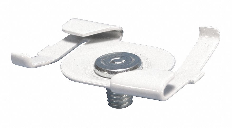 TWIST CLIP, TRACK LIGHTING CLIP, 2 IN L, PAINTED, PAL NUT, 10 PK