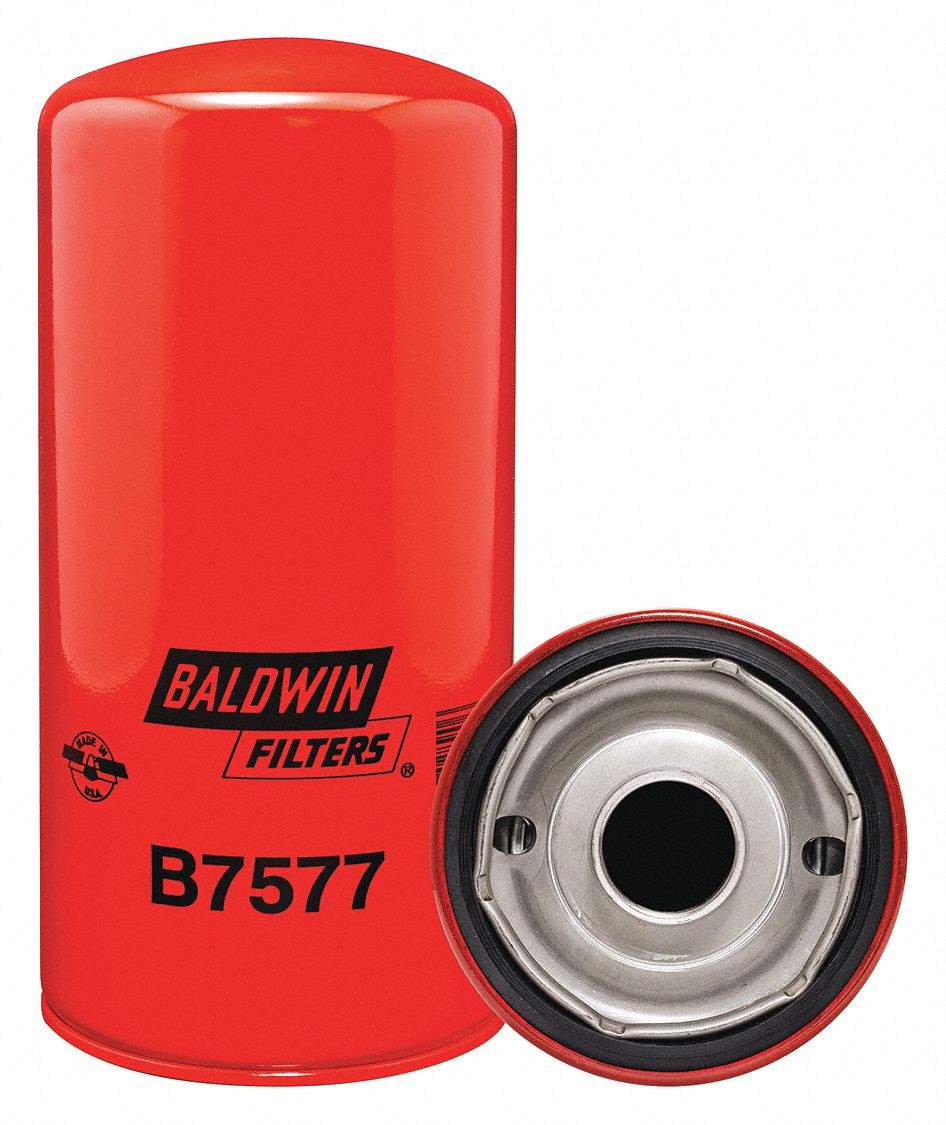 Baldwin Filters Spin On Oil Filter Length 9 1516 In Outside Dia 4