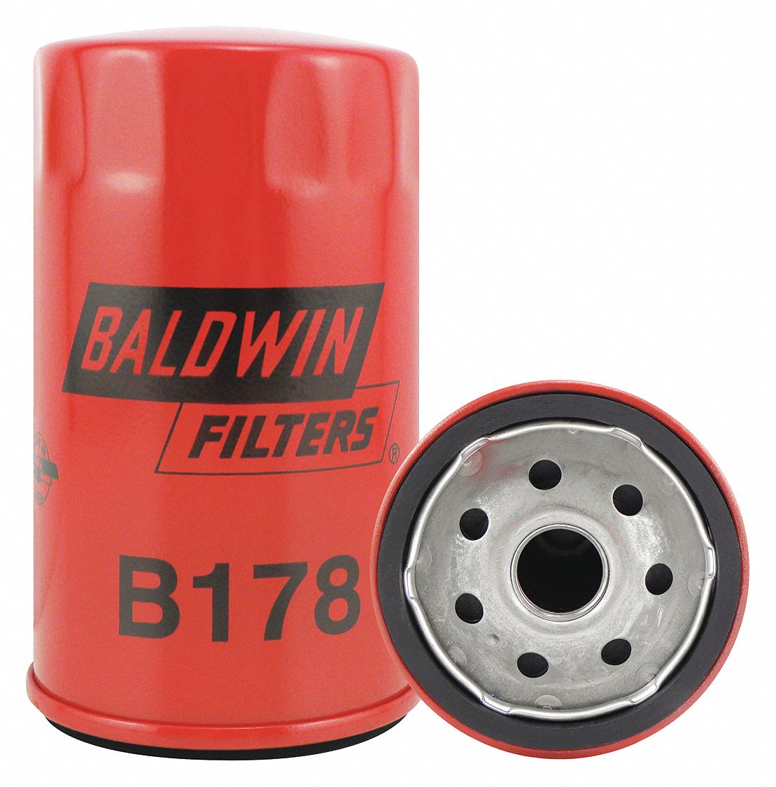 BALDWIN FILTERS  Spin On Oil  Filter  Length 5 1 8 