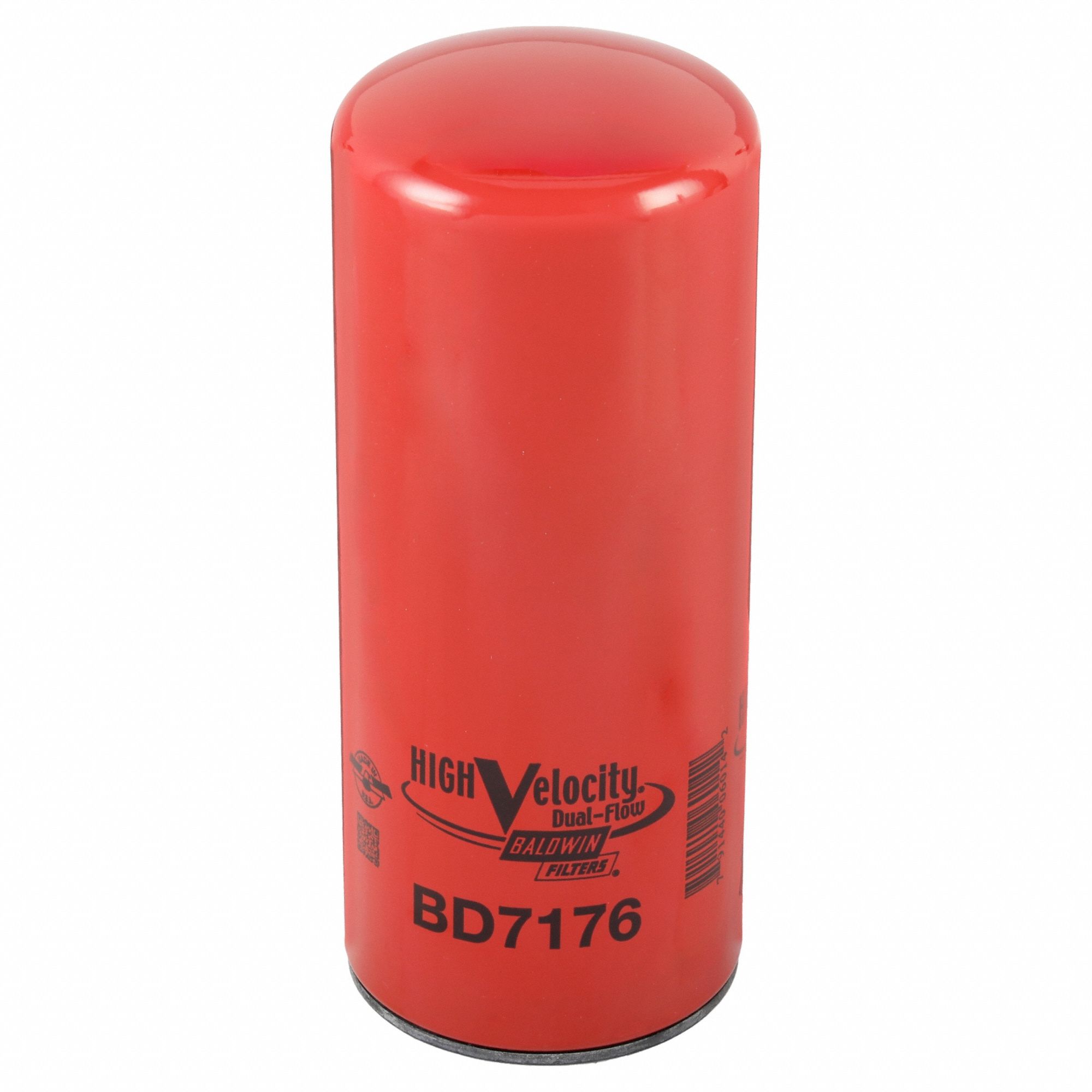 Oil Filter: BD7176, LF9050, M90 x 2.0 Thread Size, 11 5/8 in Overall Ht, Oil