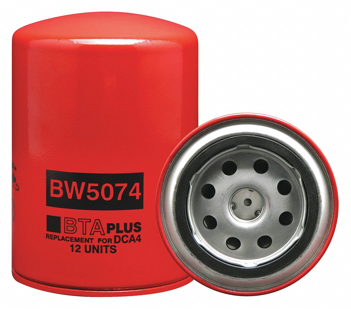 BALDWIN FILTERS, Coolant, SpinOn, Coolant Filter 2KZG7BW5074 Grainger