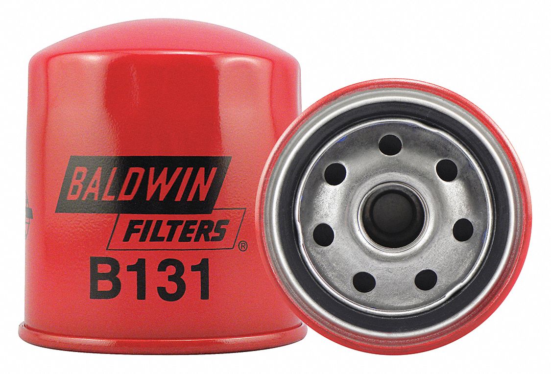 BALDWIN FILTERS, 3/4" Thread Size Automotive Filters, 3 7/16 in Lg