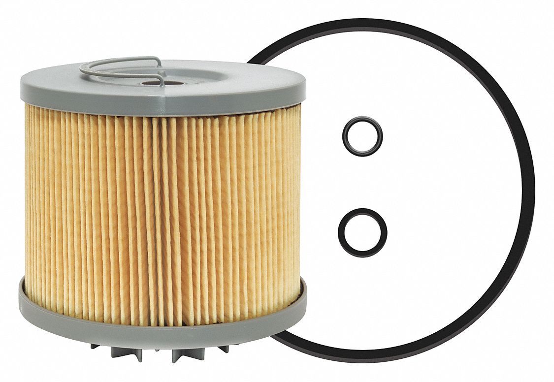Fuel Filter: Cartridge, 4 5/16 in Outside Dia, 5/8 in Inside Dia, Diesel Fuel, Racor