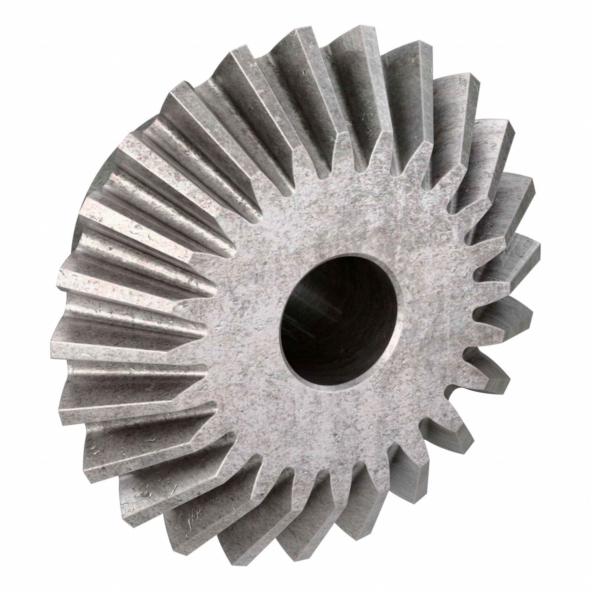 Miter Gear: Dia. Pitch 8, Steel, 20 Pressure Angle, 24 Teeth, 3/4 in Bore Dia