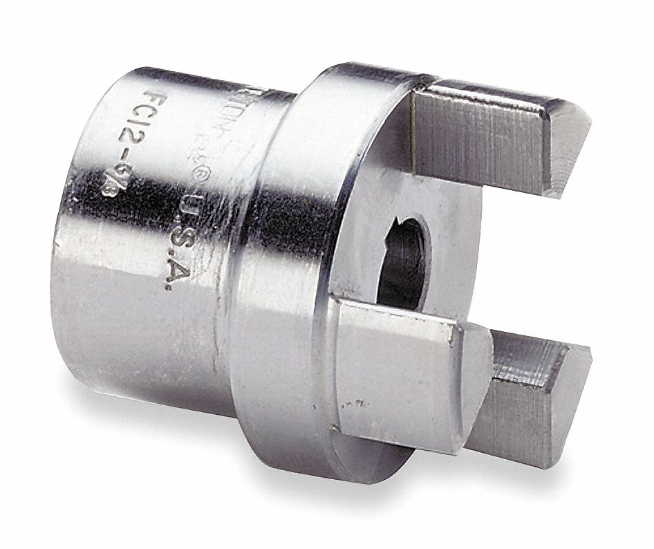 Lovejoy SS-095 Stainless Steel Coupling Hubs w/ Spider Insert 1/4" Keyway 