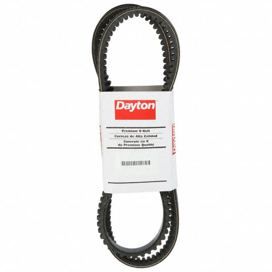 DAYTON Cogged V-Belt: 5VX660, 66 in Outside Lg, 0.625 in Top Wd, 17/32 in  Thick