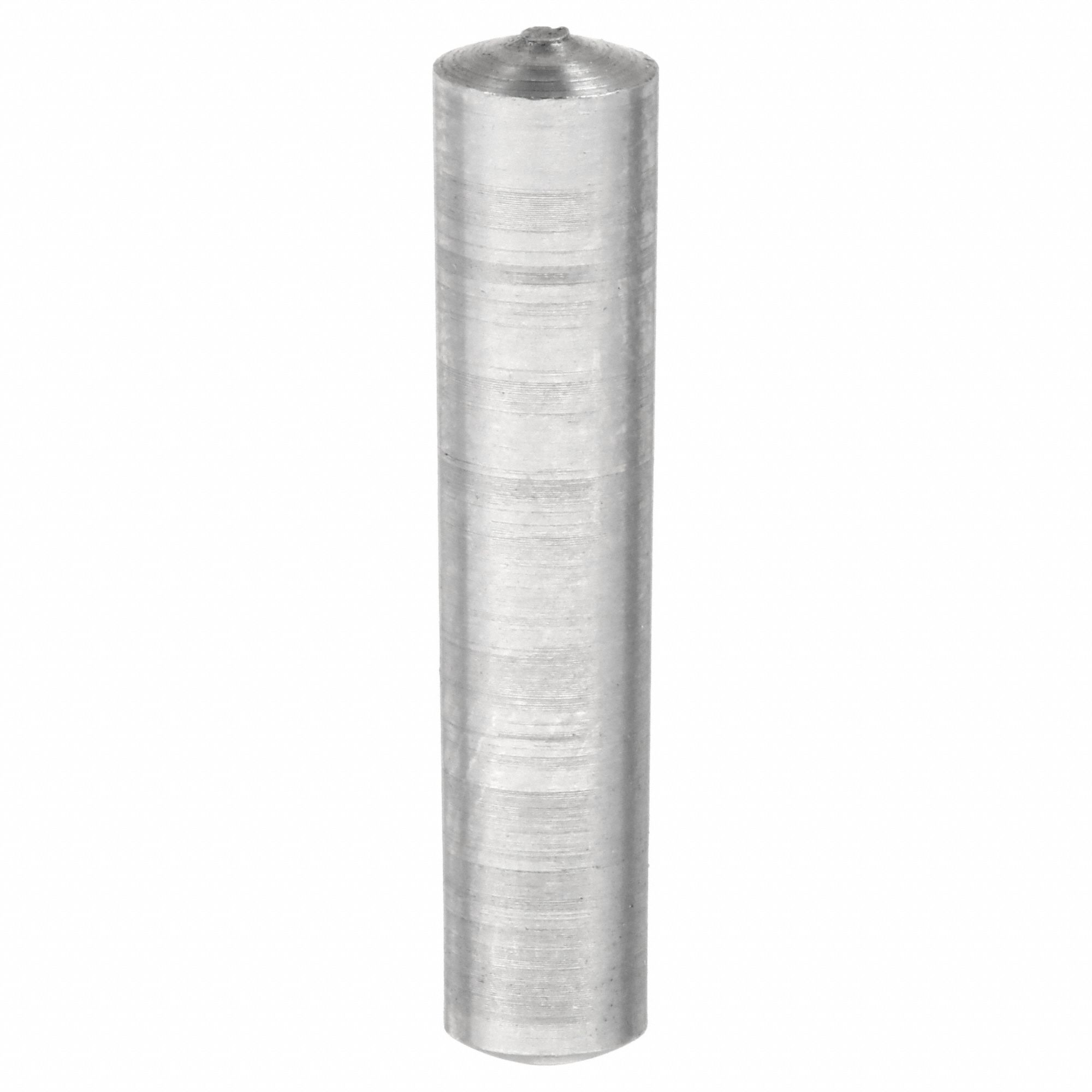 TAPER PIN, 0.492 IN DIA, STEEL, INCH, STANDARD, PIN SIZE #8, 2½ IN SHANK L, PLAIN FINISH, 10 PK