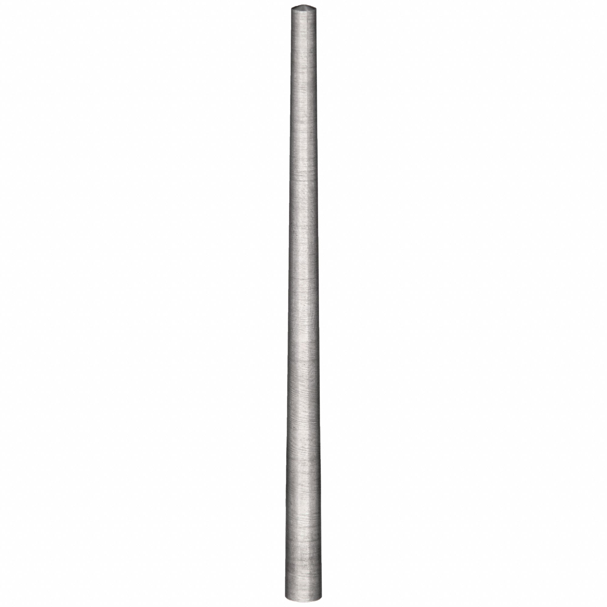 TAPER PIN, 0.341 IN DIA, STEEL, INCH, STANDARD, PIN SIZE #6, 4½ IN SHANK L, PLAIN FINISH, 10 PK