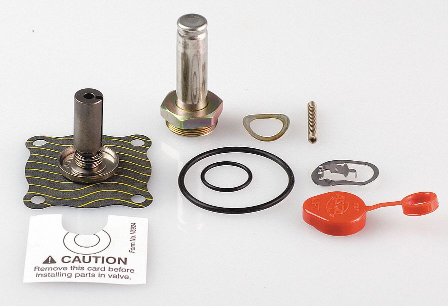 VALVE REBUILD KIT, FOR EMERSON, SOLENOID VALVES, INCLUDES RETAINING CAP/CLIP, DIAPHRAGM ASSEMBLY