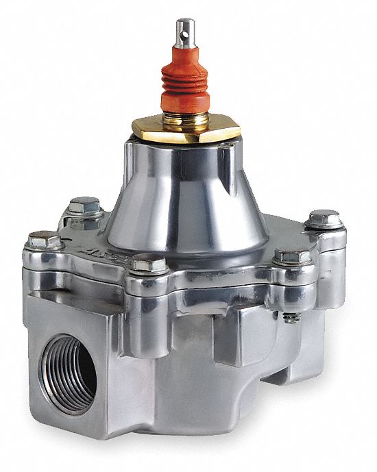 GAS SHUT-OFF VALVE: 1¼ IN PIPE, ALUMINUM, NORMALLY CLOSED (NC), CABLE RELEASE TO CLOSE