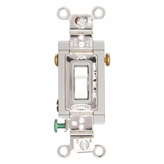 Toggle Switch, Single Pole/Double Throw, Wall Switch 2LBV1HBL1557W
