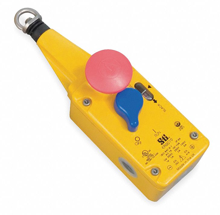OMRON STI Emergency Stop, Multi Position, 2 NC/1NO - 2LCD8|ER6019-021SN ...