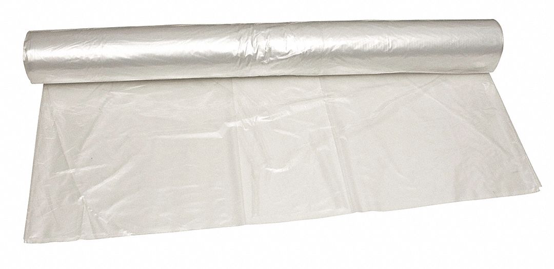 PALLET COVER, 2 MIL THICK, CLEAR, 55 IN W, 45 IN DP, 97 IN L, 20 PK