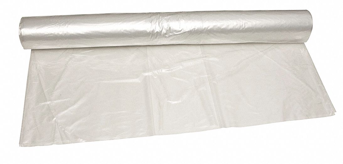 PALLET COVER, 3 MIL THICK, CLEAR, 55 IN W, STANDARD, LDPE, 45 IN DP, 73 IN L, 20 PK