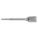 CHISEL BIT, 1½ IN HEAD W, 10 IN LENGTH, 25/64 IN SHANK DIAMETER, SDS