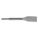 CHISEL BIT, 1½ IN HEAD W, 10½ IN LENGTH, 25/64 IN SHANK DIAMETER, SDS