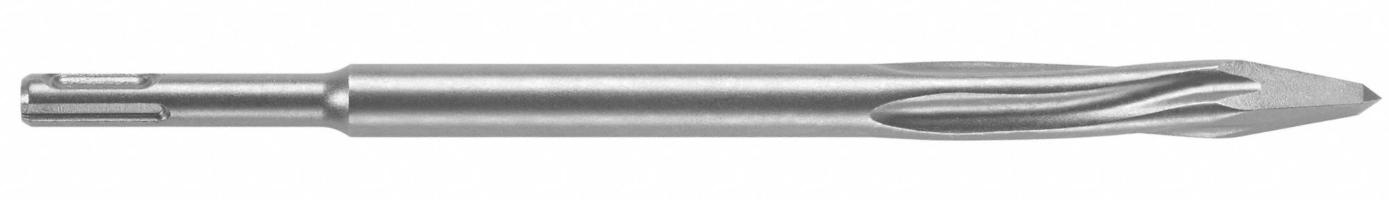 BOSCH Chisel Type Pointed Spade, Chisel Bit, 1/4 in, SDS Plus - 2LDA4 ...