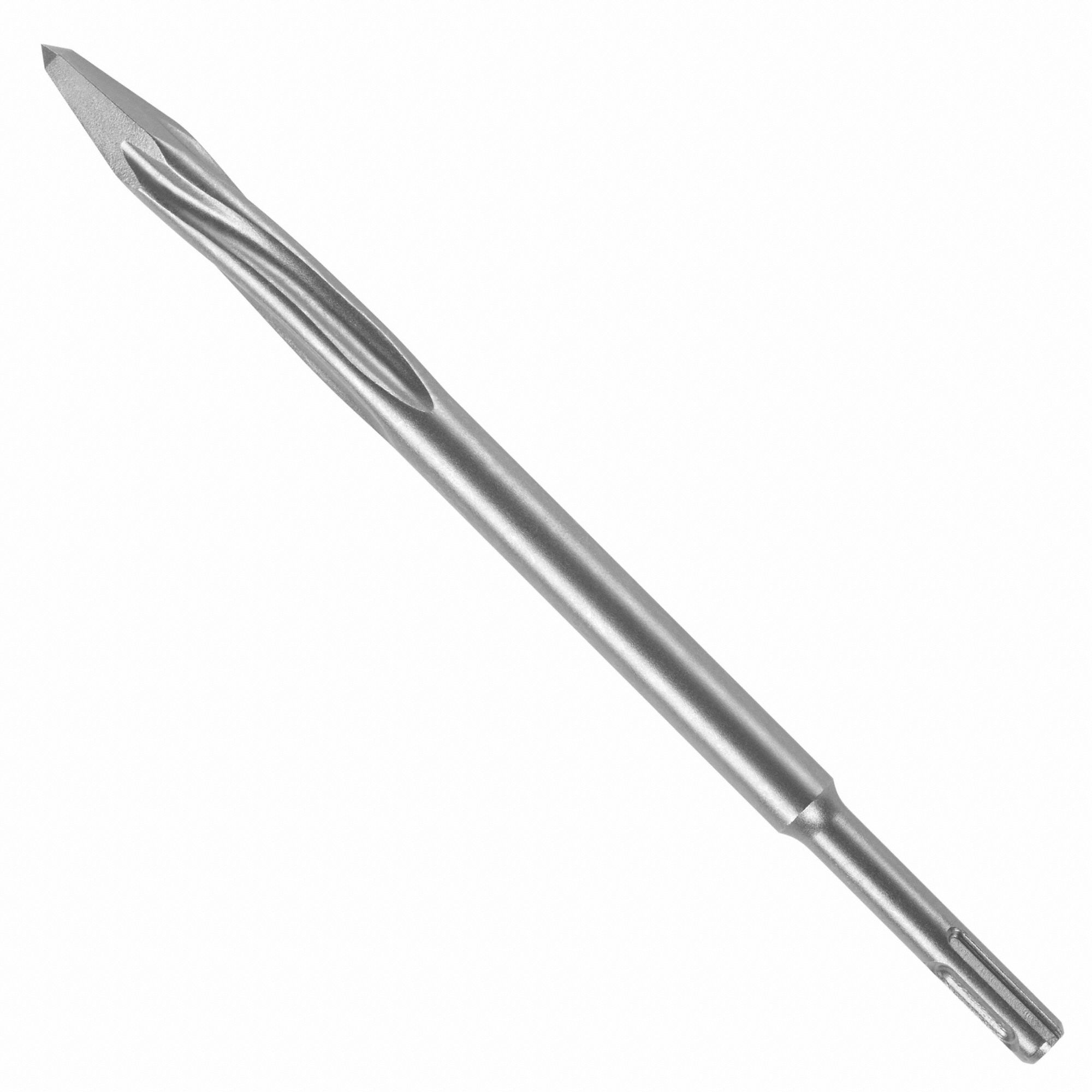 CHISEL BIT, ¼ IN HEAD W, 10 IN LENGTH, 25/64 IN SHANK DIAMETER, SDS