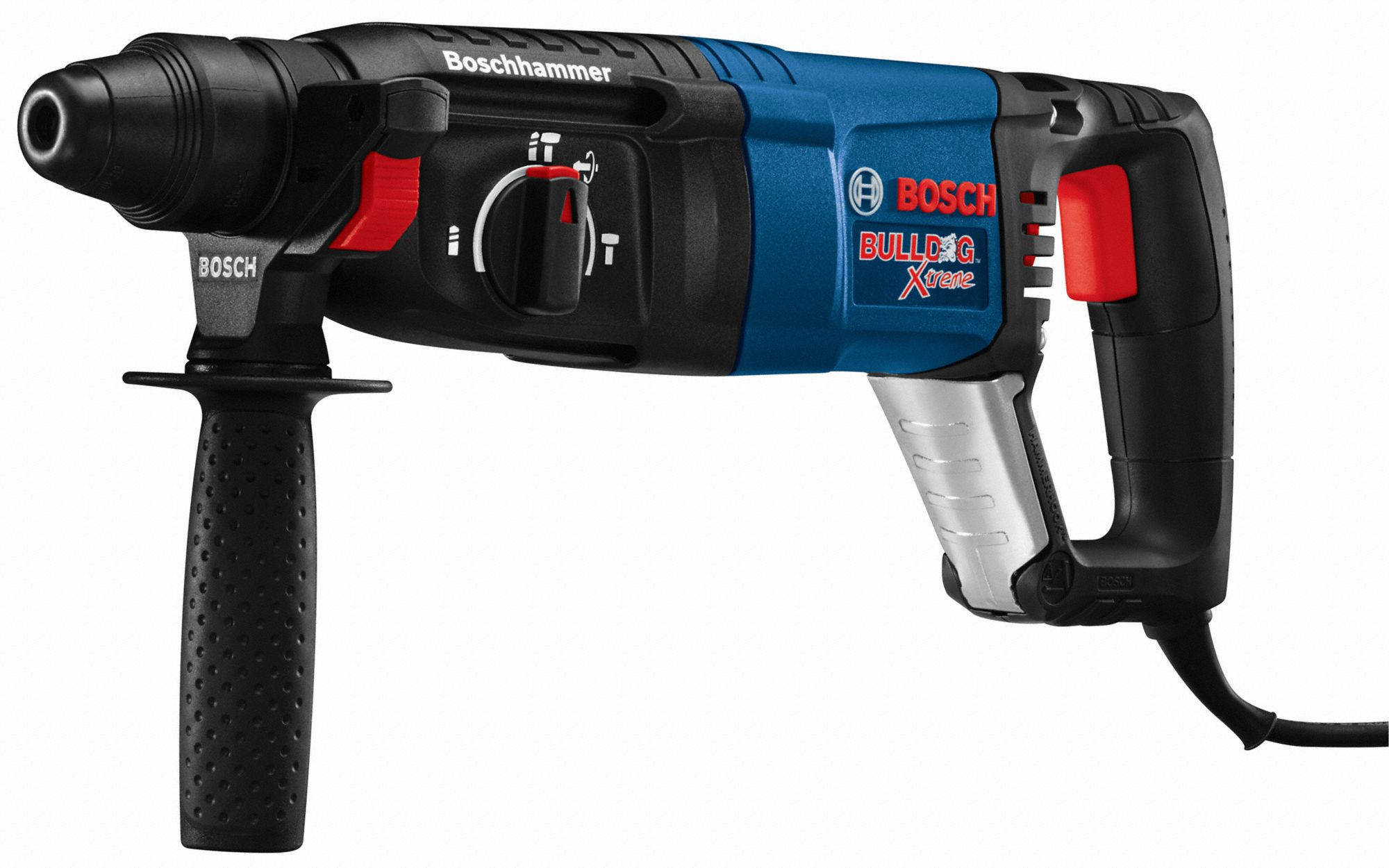 ROTARY HAMMER, CORDED, SDS-PLUS, D-HANDLE, 2⅝ IN CAPACITY, 2 FT-LB, 120V AC/8A