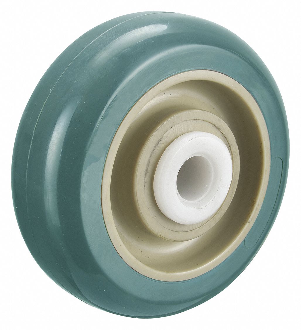 Antimicrob PUR Tread Plastic Core Wheel