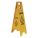 FLOOR SIGN,YELLOW,37 IN