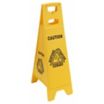 Caution: Attention Cuidado Achtung Folding Signs