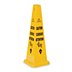 Caution Cuidado Attention Safety Cone Signs
