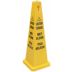 Caution Wet Floor Safety Cone Signs