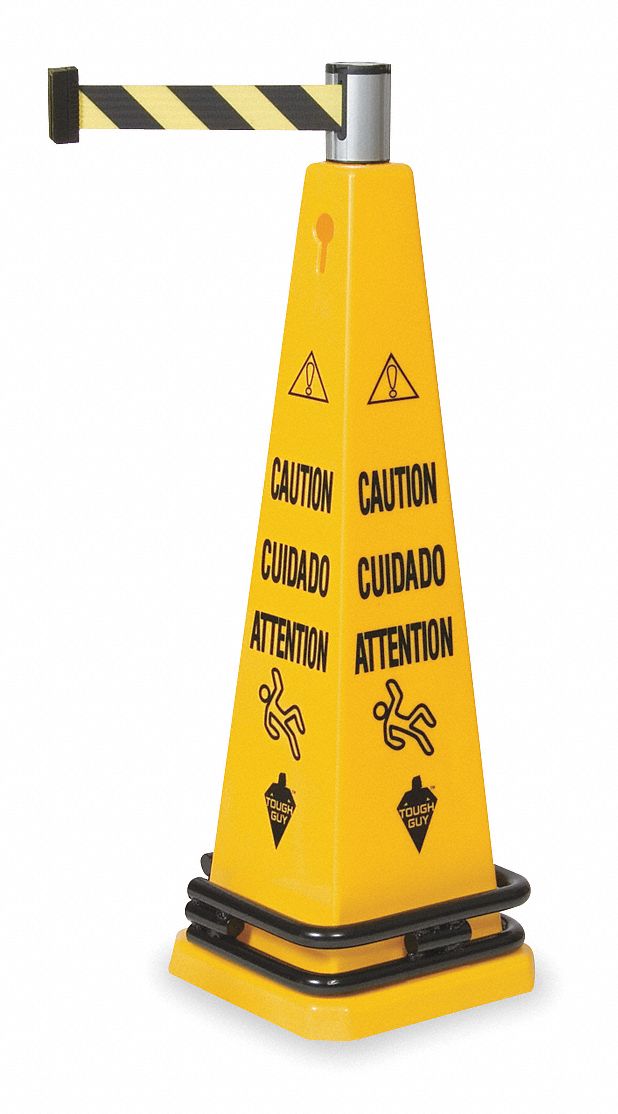 BARRICADE CONE SYSTEM,36 IN H,ENGLISH