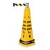 Caution Cuidado Attention Safety Cone Barricade Systems