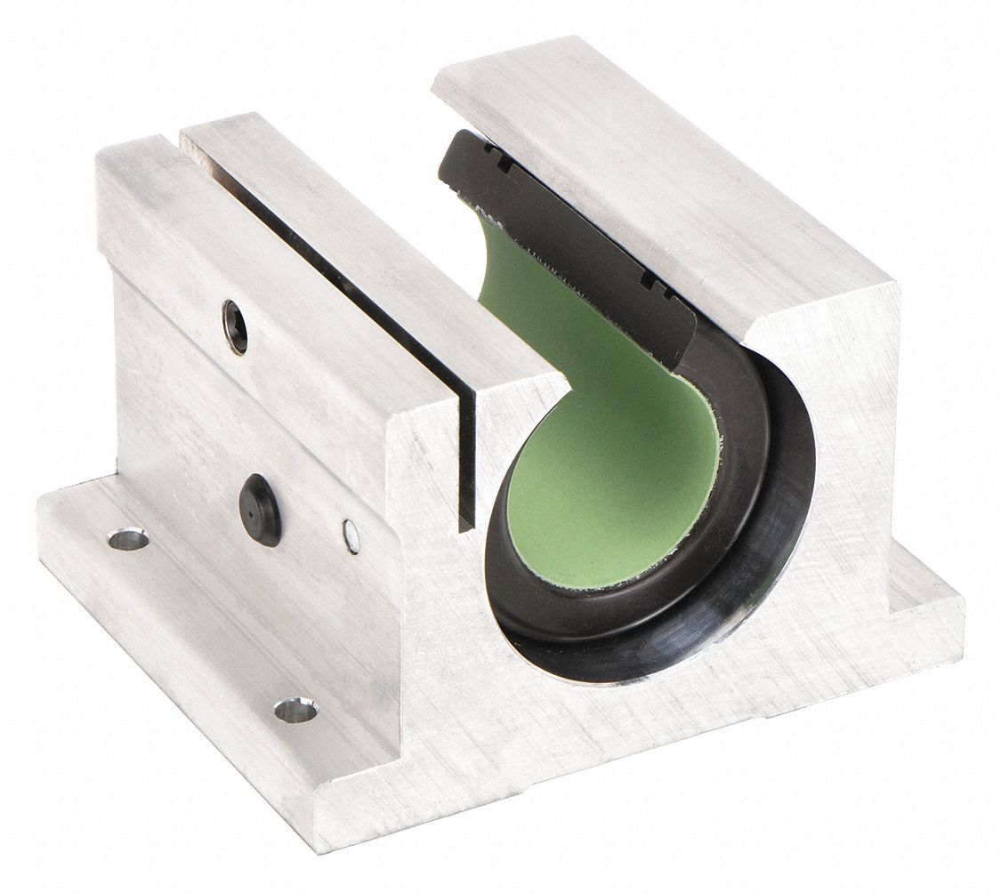 THOMSON, Single, SelfAligning, Linear Pillow Block Bearing 2LFG1FNYBUPBO16ALLS Grainger