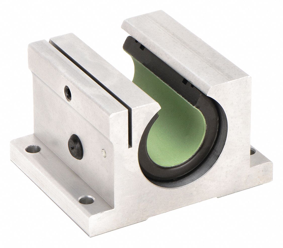 THOMSON Linear Pillow Block Bearing: Single, Self-Aligning, 1/2 in Inside  Dia, TEP 950, 0.16 in